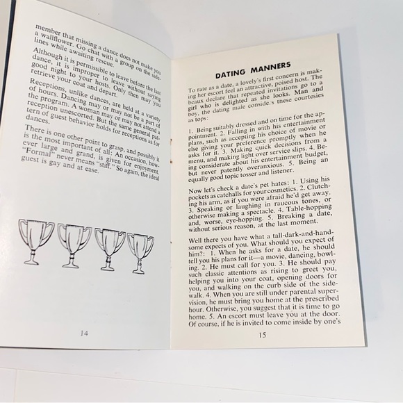 Vintage 1963 Newspaper Insert Winning Manners Booklet by Mary Sue Miller - Picture 8 of 11